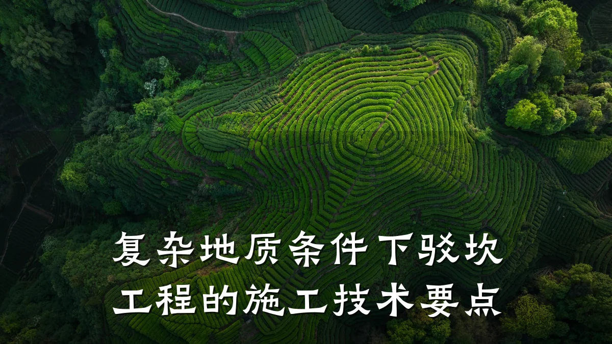 复杂地质条件下驳坎工程的施工技术要点