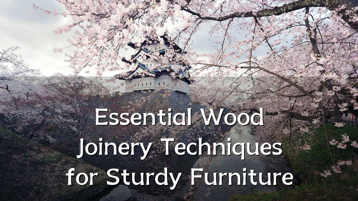 Essential Wood Joinery Techniques for Sturdy Furniture
