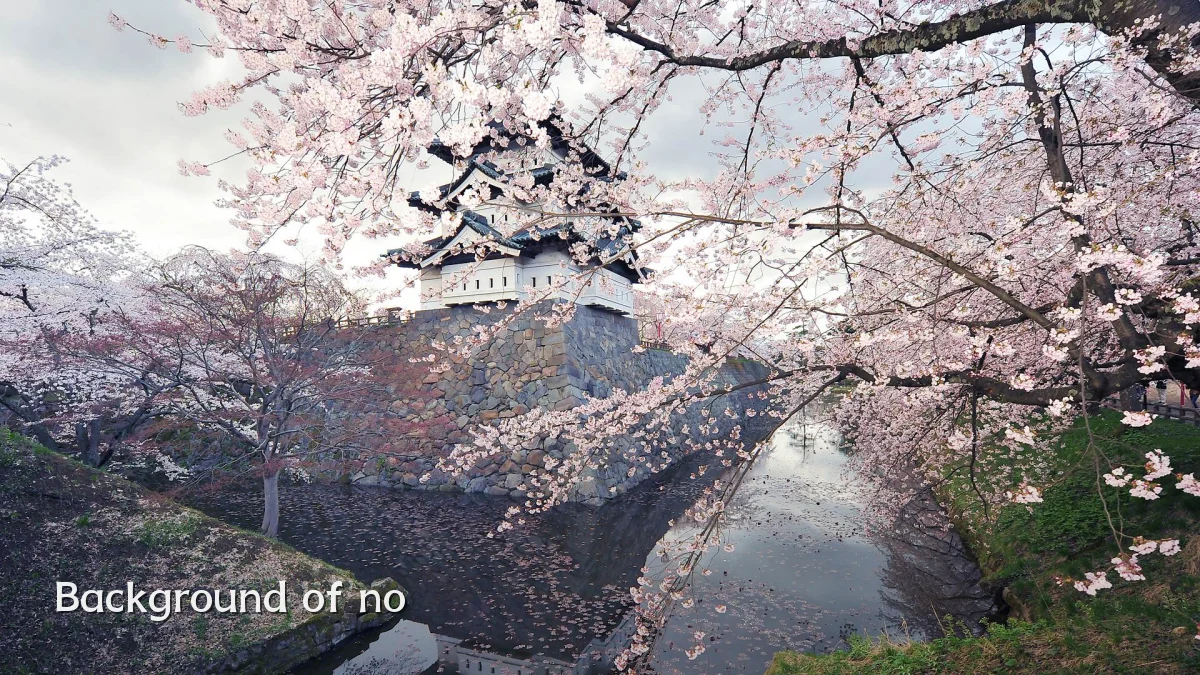 Background of no