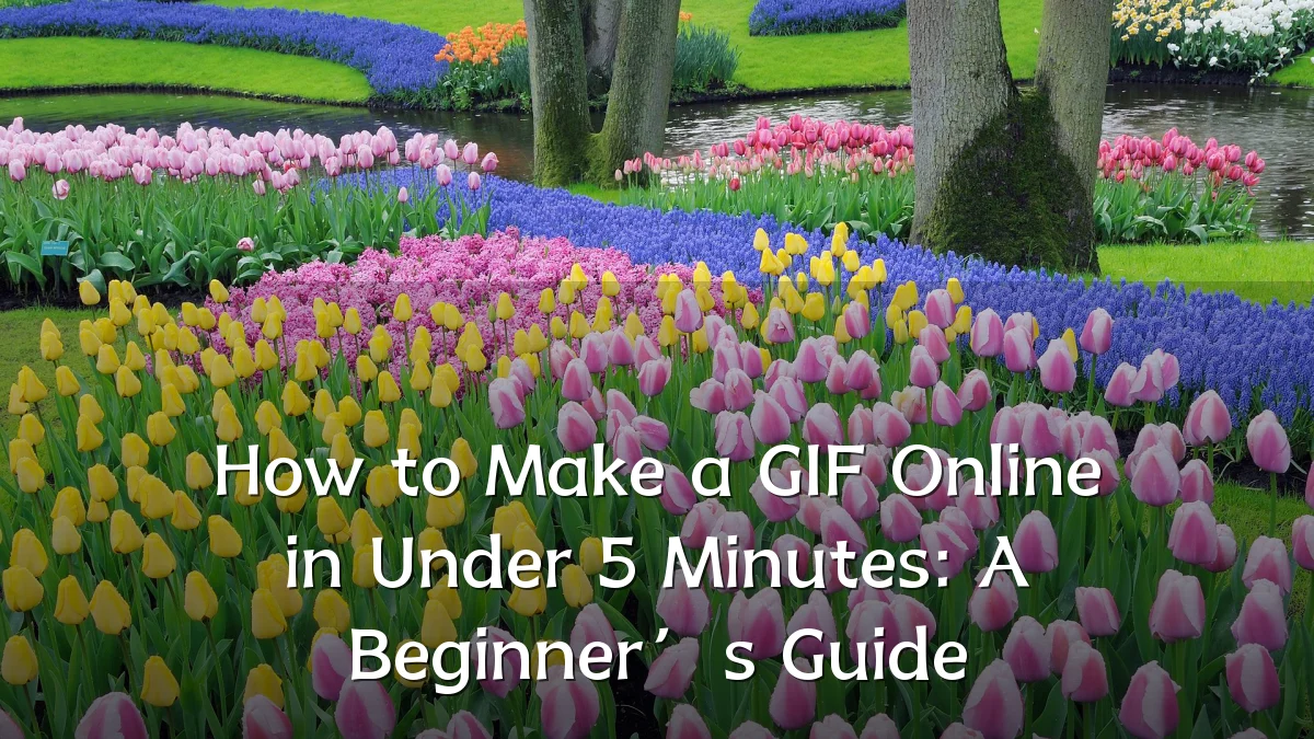 How to Make a GIF Online in Under 5 Minutes: A Beginner’s Guide